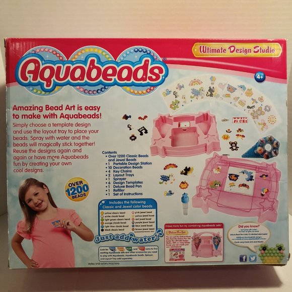 AQUABEADS ULTIMATE DESIGN STUDIO - AMAZING BEAD ART for KIDS - 2015 EPOCH - Picture 2 of 13